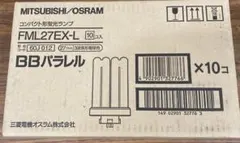 三菱電機 コンパクト形蛍光ランプ FM L27EX-L 10個入り