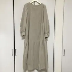 nano universe ナノユニバース ワンピース ティアード コーデュロイ