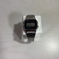 チープCASIO デジタル腕時計 A158W シルバー