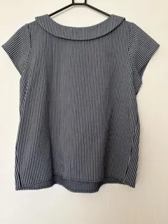 GREEN LABEL RELAXING ストライプ半袖シャツ