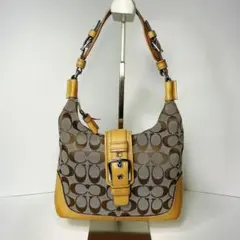 コーチ ワンショルダーバッグ キャンバス シグネチャー ソーホー 肩掛け