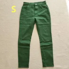 ハニーズ　ハニポカ　 デニムパンツ S　 グリーン