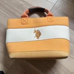 POLO オレンジ トートバッグ