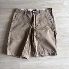 BEAMS チノハーフパンツ/ベージュのサムネイル