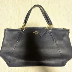 COACH ショルダーバッグ ネイビー