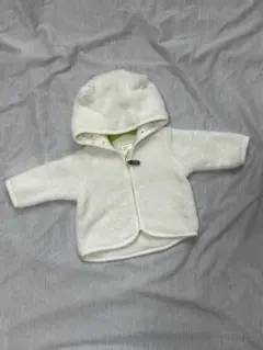 H&M ベビー アウター クマ耳 フリース ジャケット