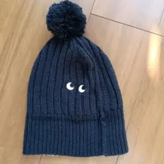 ANYA HINDMARCH ポンポン付ニット帽　ユニクロ　UNIQLO　コラボ