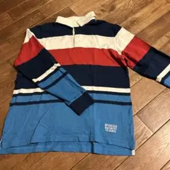 MCGREGOR ラガーシャツ Lサイズ ストライプ