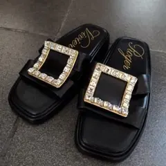 Roger Vivier ブラックストーンサンダルのサムネイル