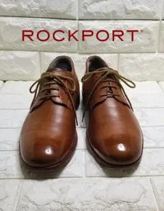 ROCKPORT プレーントゥ ブラウン　26.5cmのサムネイル
