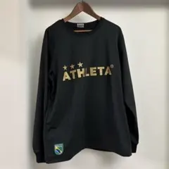 美品 ATHLETA 長袖シャツ Lサイズ 黒