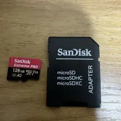 SanDisk Extreme PRO 128GB microSDカード