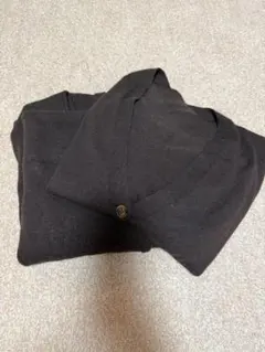 黒いボタン付き長袖カーディガン Sサイズ