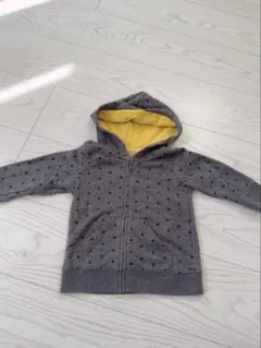 UNIQLO ドット柄フード付きパーカー 80cm