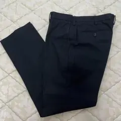 ユニクロ　パンツ　ブラック　メンズＬ　スラックス　UNIQLO