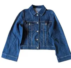 ルーニィ LOUNIE デニムジャケット 袖太 ストレッチ 38 Mサイズ