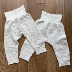 【80サイズ/2枚セット】Cottoli 腹巻付きズボン 長ズボン