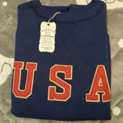 40 未洗い ウエアハウスWarehouse USAロゴ スウェット