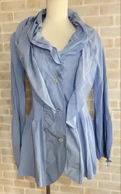 スーパービューティー カーディガン ニット フリル サイズ40