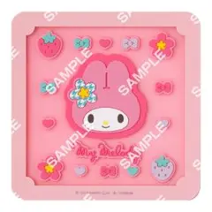 サンリオ　クリアラバーコースター　マイメロ