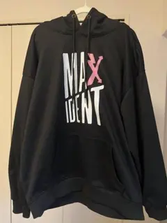 StrayKidsパーカー黒 M　1STアルバム INトレーナー 写真 スキズ ZIP UP HOODIE Produced by Bang Chan / Stray Kids『XMAS POPUP STORE