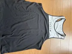 VEATM スポーツタンクトップ XL ブラック/ホワイト