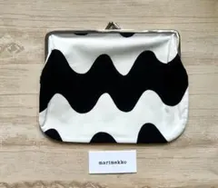 ❤︎新品未使用❤︎マリメッコ　marimekko がま口　ポーチ　ロッキ　かもめ