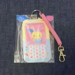 ガラケー形パスケース　ウサハナ