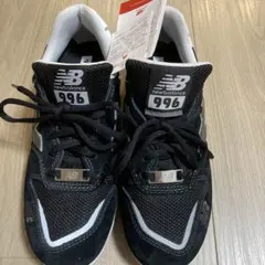 【未使用、美品】New Balance 996 ブラック スニーカー 23cm