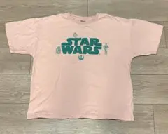 しまむら STAR WARS 半袖Tシャツ ピンク