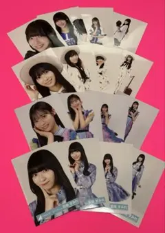清水理央 日向坂46 生写真 横浜 ヴォヤージュ ストライプ Kind コンプ 