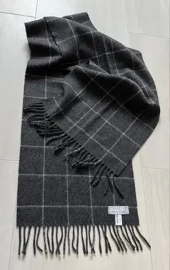 Joshua Ellis カシミア マフラー グレー未使用品