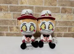 ハズビン・ホテルへようこそ おすわりぬいぐるみ ルシファー 2点セット