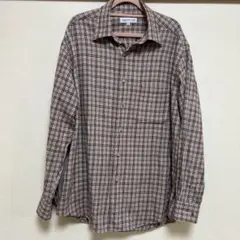 ELEMENT OF SIMPLE LIFE チェック柄長袖シャツ M