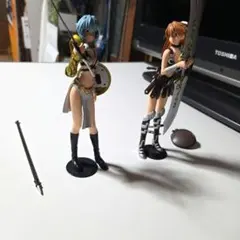 【廃盤品・お得】エヴァンゲリオン 綾波レイ & アスカ フィギュア 2体セット!
