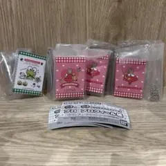 サンリオ　ガチャ　豆ガシャ本　プロフィール帳　4個セット