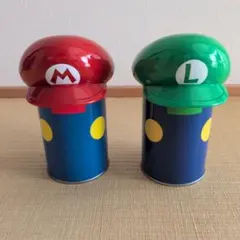 USJスーパーニンテンドーワールド マリオ＆ルイージ 缶ケース
