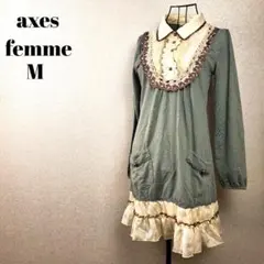 ワンピース レース フリル ガーリー フェミニン クラシカル 重ね着風