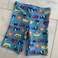 ミキハウス　ホットビスケッツ　男の子　水着　スイムパンツ　働く車