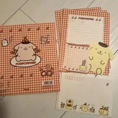 ポムポムプリン　レターセット　平成　当時　レトロ
