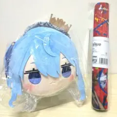 ホロライブ　星街すいせい　BIGぬいぐるみ 大判マウスパッド セット