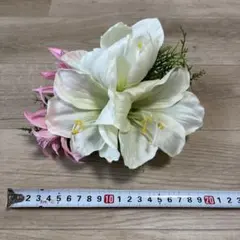フラダンス髪飾り ♪チューブローズ♪オフホワイト 未使用 - メルカリ