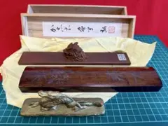 松栄堂 麒麟香時計 香時計 線香時計 中国神話 麒麟 共箱付き 未使用品