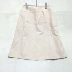 ホコモモラ Aライン スカート ベージュ L シンプルのサムネイル