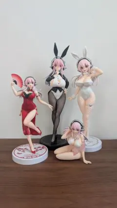 【箱なし】すーぱーそに子 プライズフィギュア 4体セット まとめ売り