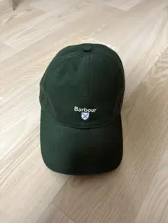 ^ ^専用　Barbour 緑色キャップ ワンサイズ