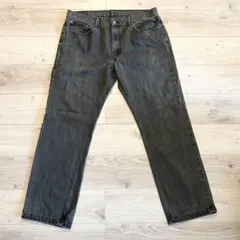 Levi's 559 リラックスストレートデニムパンツ ブラック W36