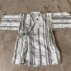 甚平上下セット 130cm トンボ柄