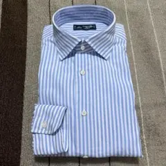 Maker's Shirt鎌倉 ストライプシャツ スリムフィットのサムネイル