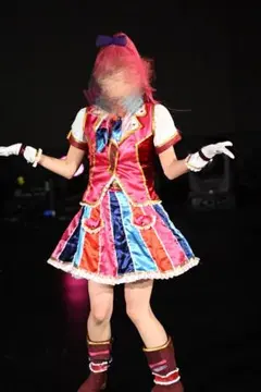 アイカツ！ レッドストライプリボンアクセ 三ノ輪ヒカリ